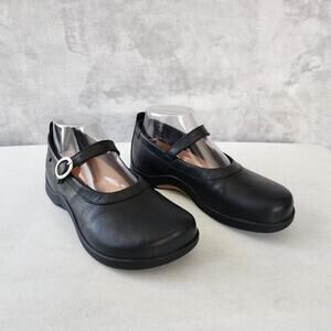Footprints By Birkenstock Shoes Womens 6.5 Black Leather Mary Jane EU 37